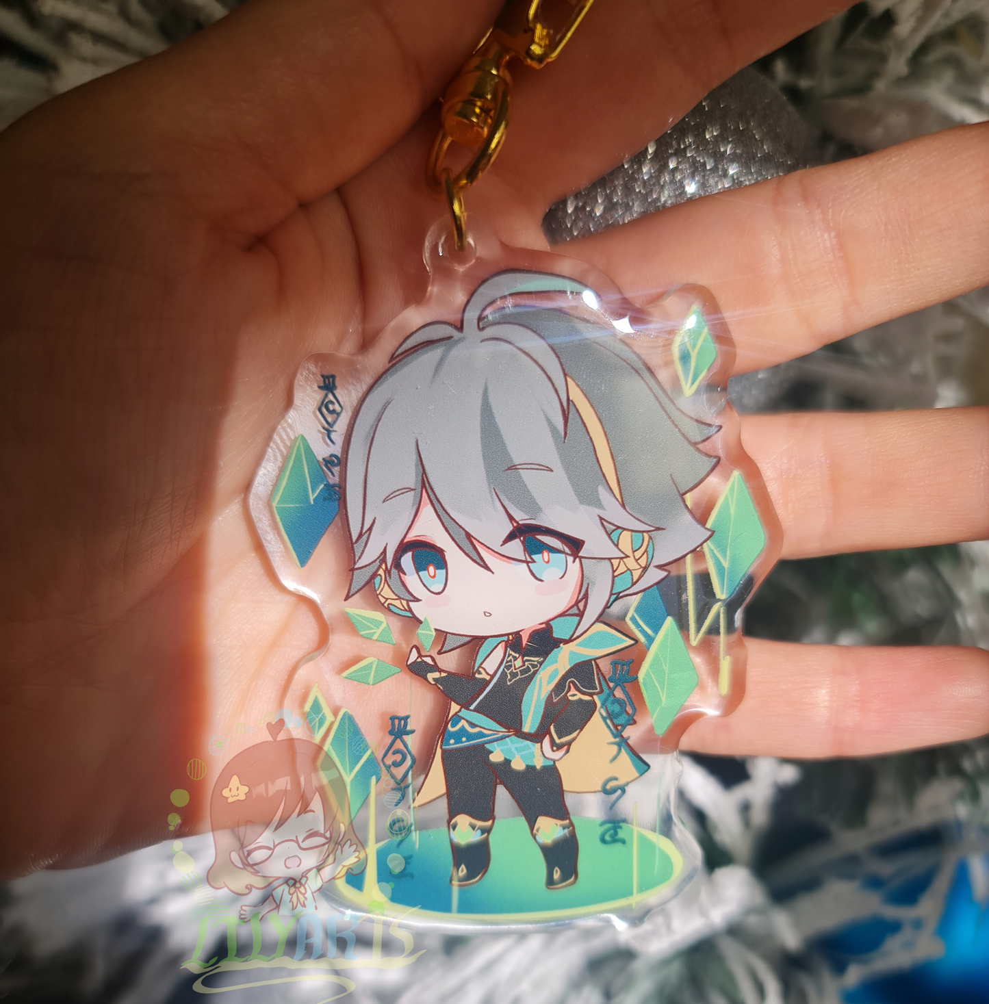 Kaveh and Alhaitham - Genshin Impact Keychain