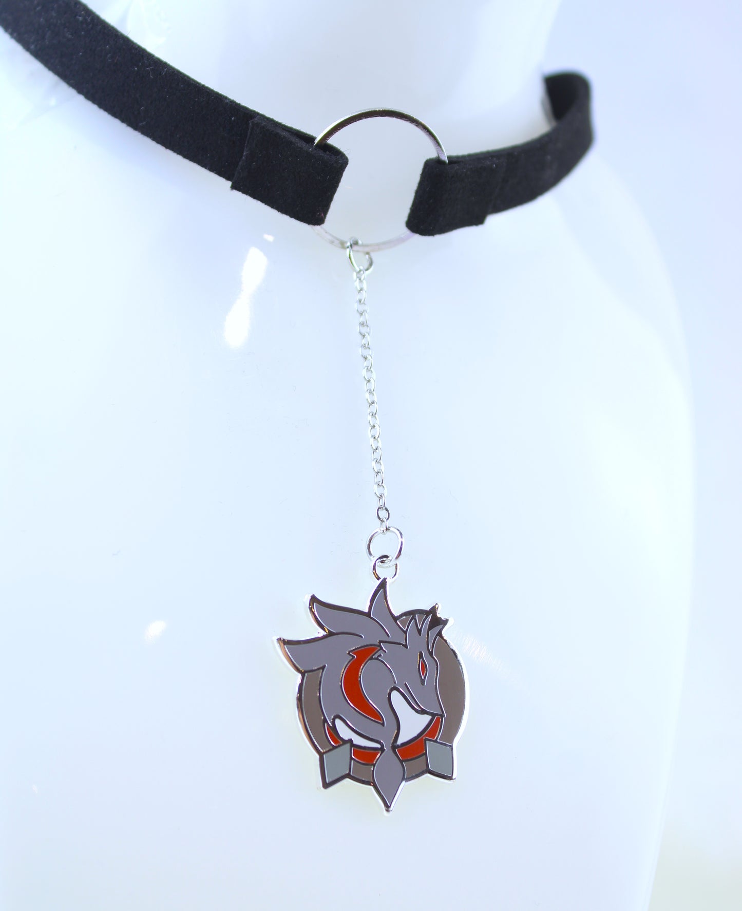 Wriothesley - Genshin Impact choker with charm