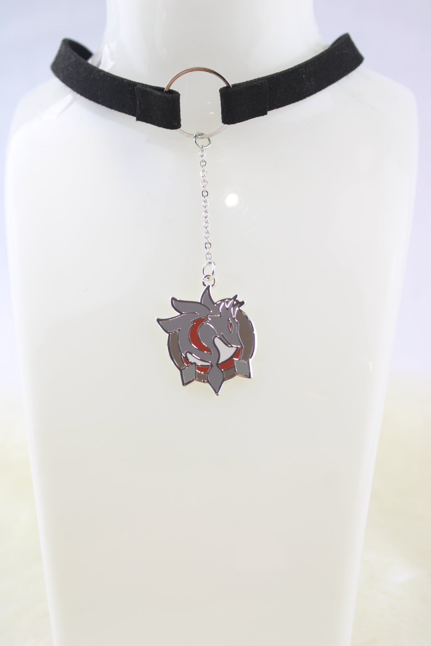 Wriothesley - Genshin Impact choker with charm