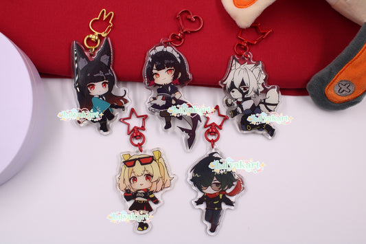 Zenless Zone Zero Keychains