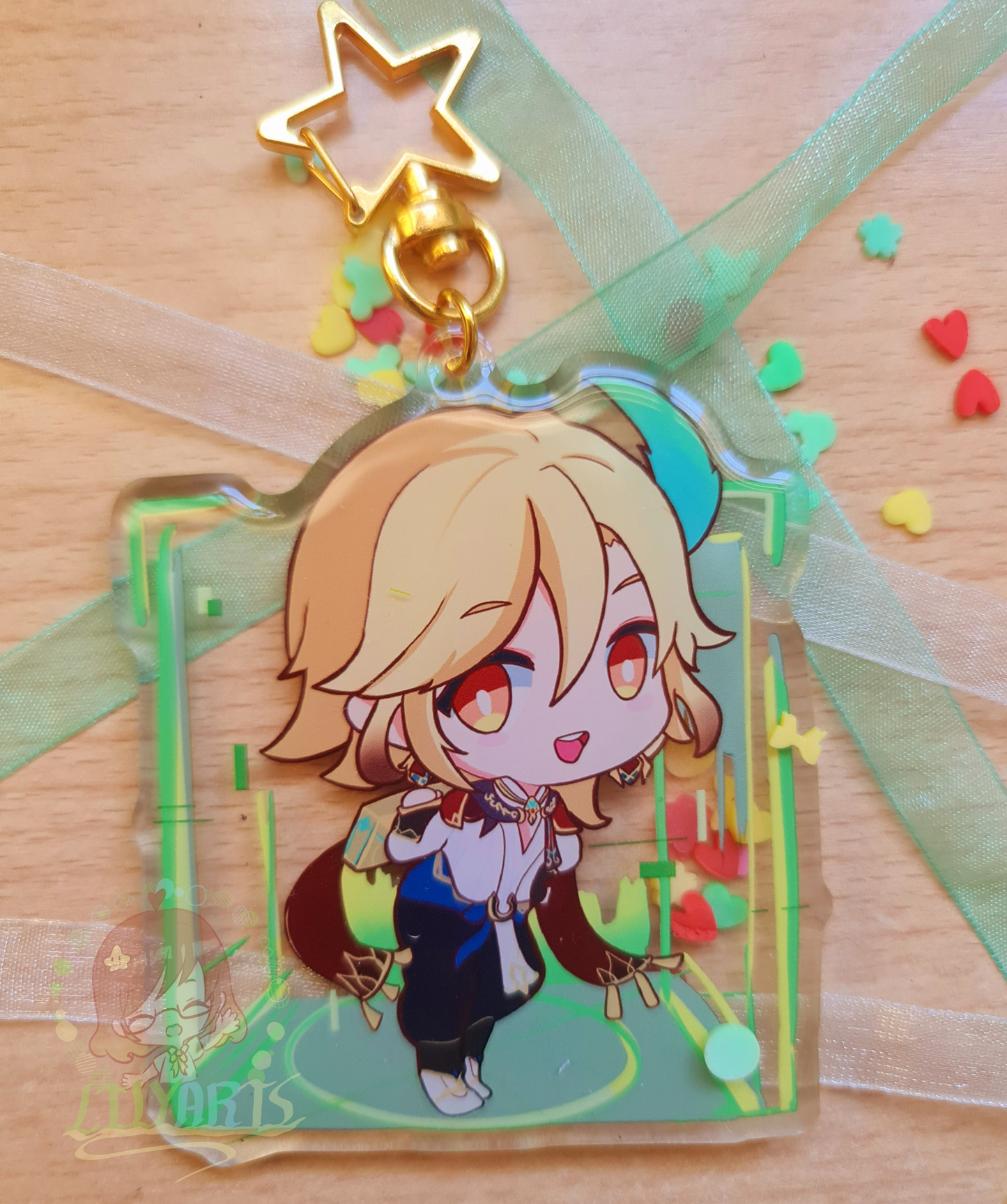 Kaveh and Alhaitham - Genshin Impact Keychain