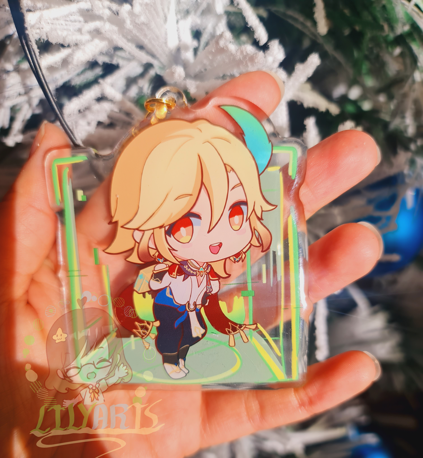 Kaveh and Alhaitham - Genshin Impact Keychain