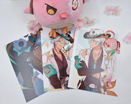 A5 Ifa - Genshin Impact print