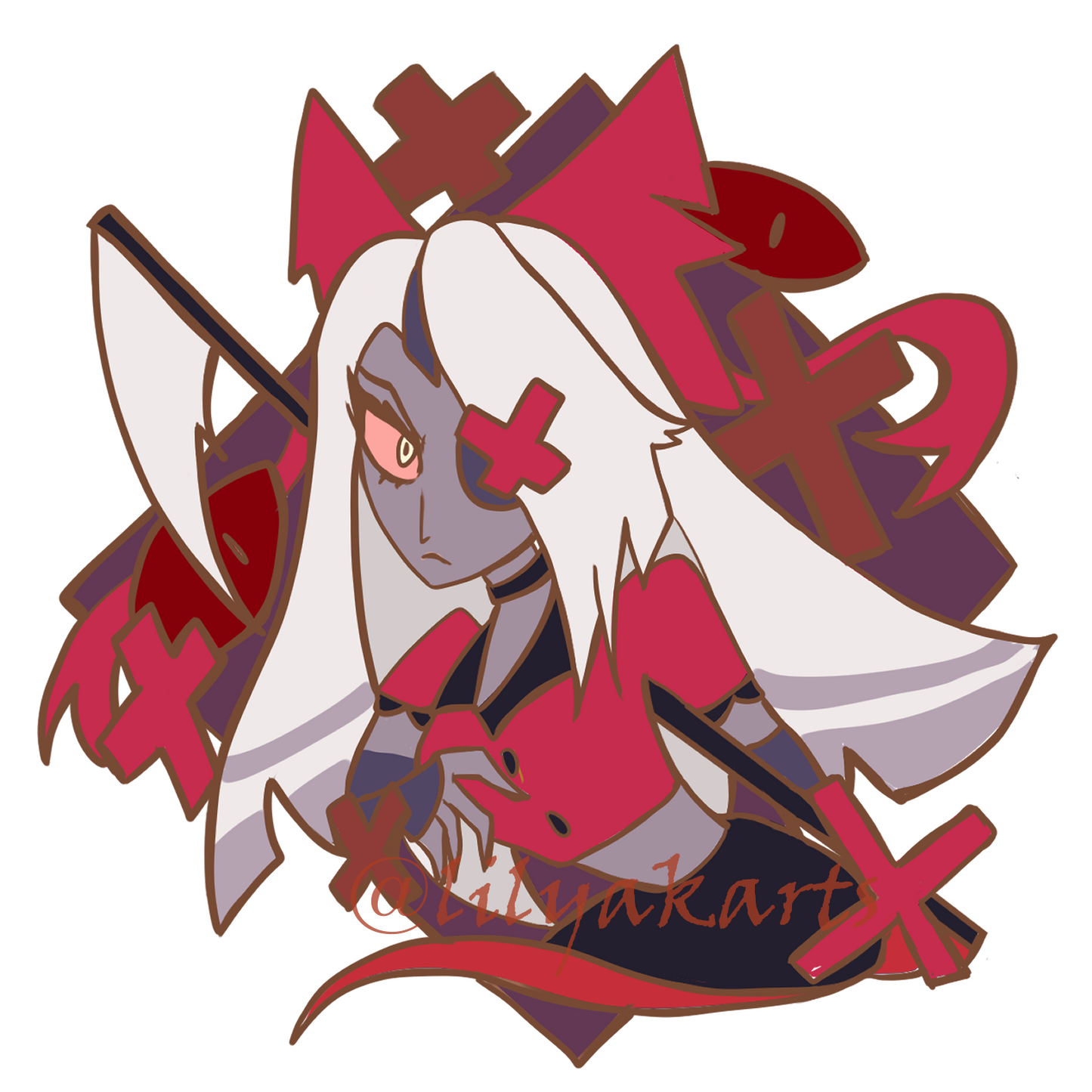 Hazbin Hotel- Enamel Pin (Lucifer, Alastor, Charlie, Vaggie and Angel Dust)