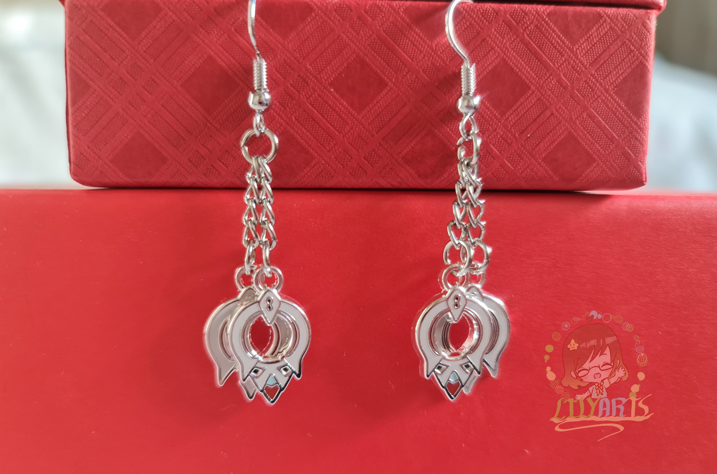 Wriothesley - Genshin Impact long earrings