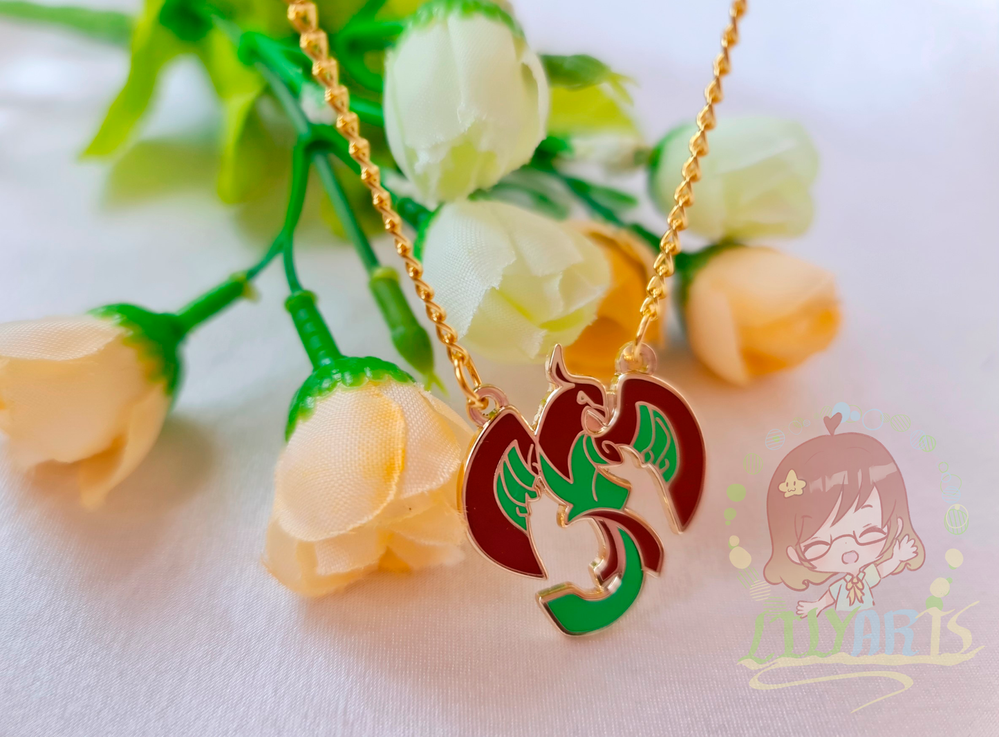 Alhaitham and Kaveh necklace - Genshin Impact