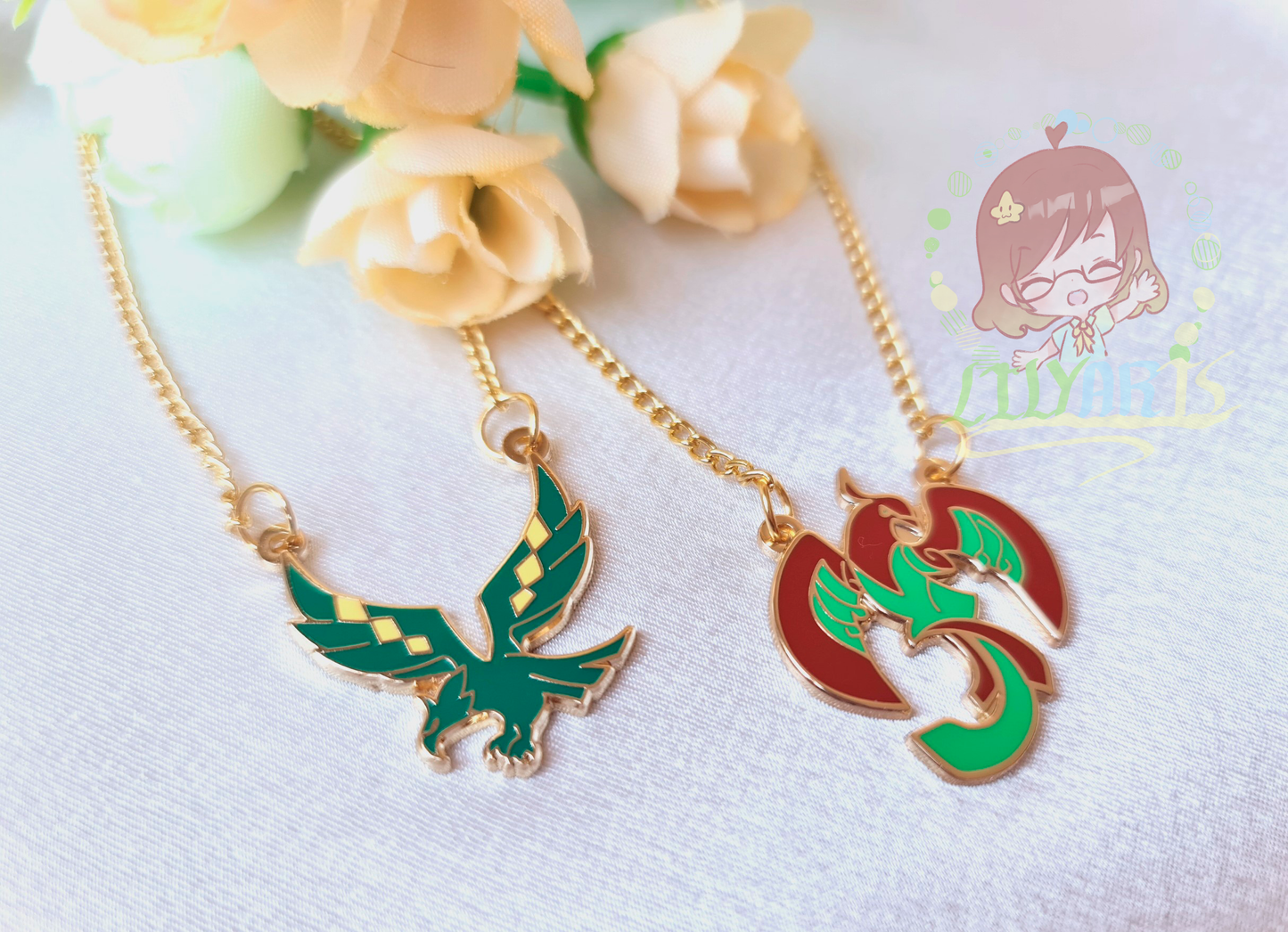 Alhaitham and Kaveh necklace - Genshin Impact