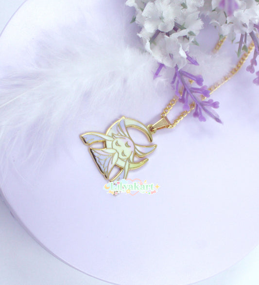 Columbina/ Kuuvahki - Genshin Impact necklace pendant