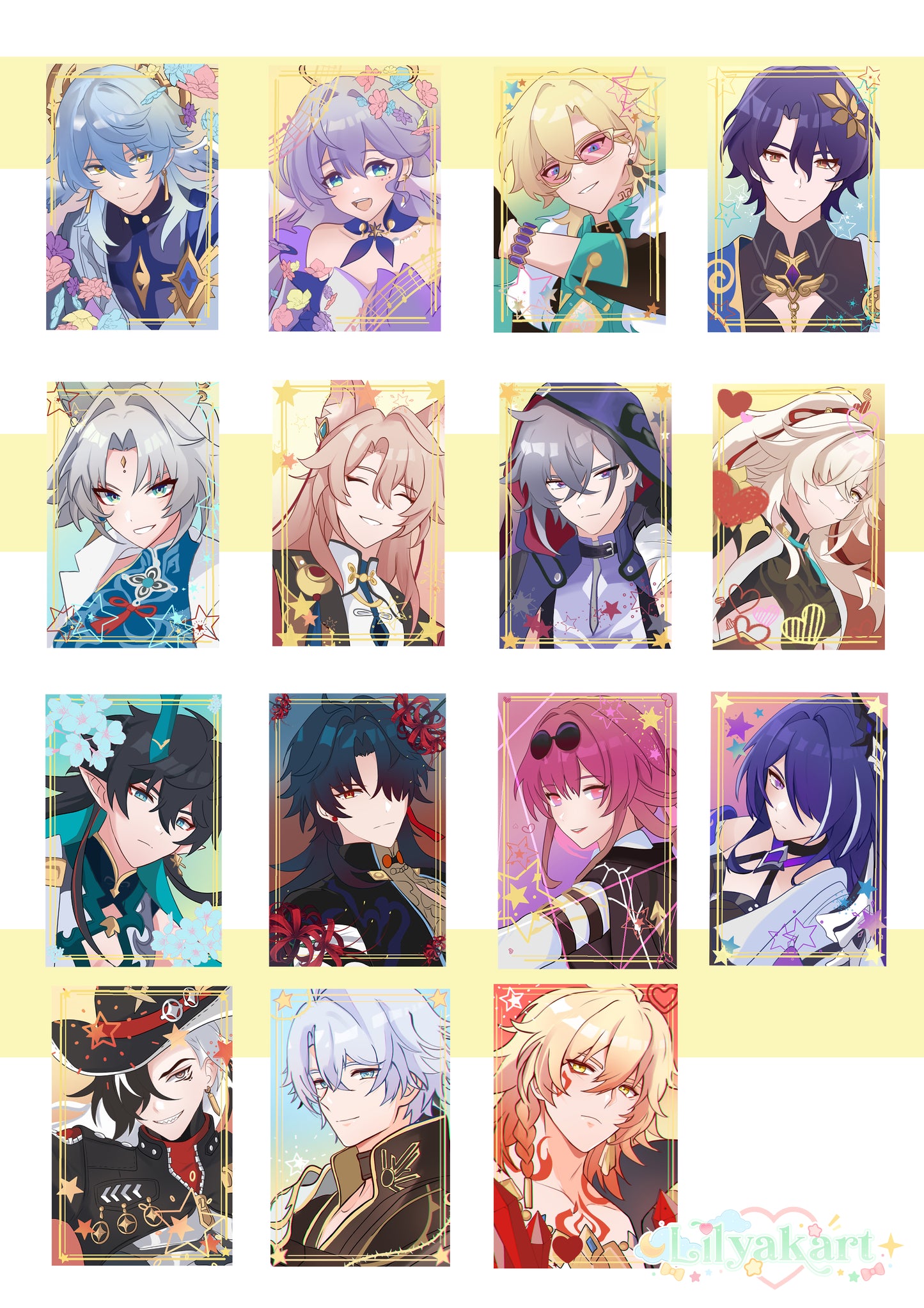 Honkai Star Rail Photocards