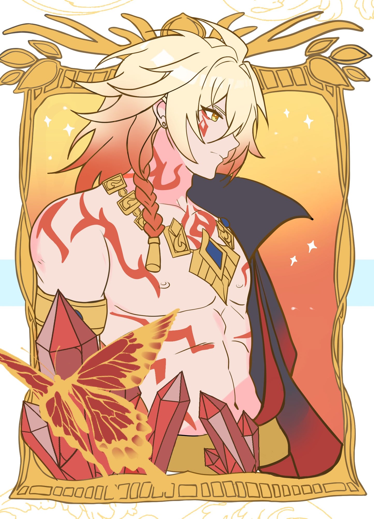 Phainon and Mydei Enamel Pin - Honkai Star Rail