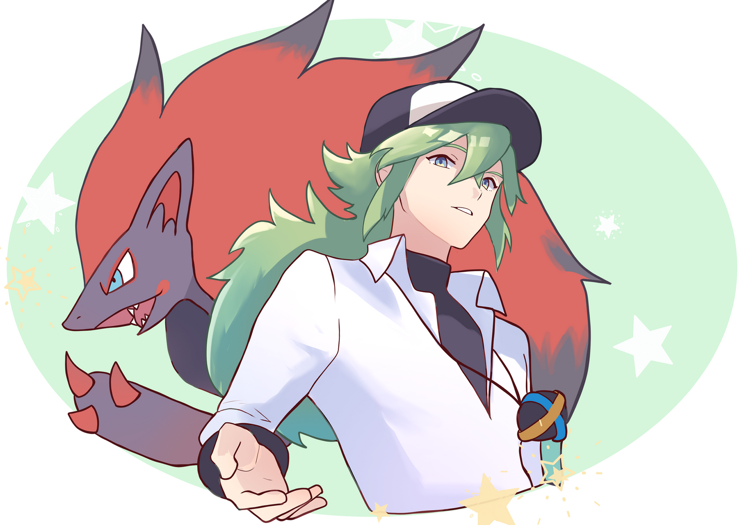 A5 N&Zoroak - Pokemon