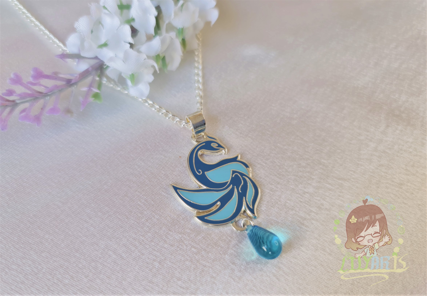 Genshin Impact Necklace Diluc Kaeya