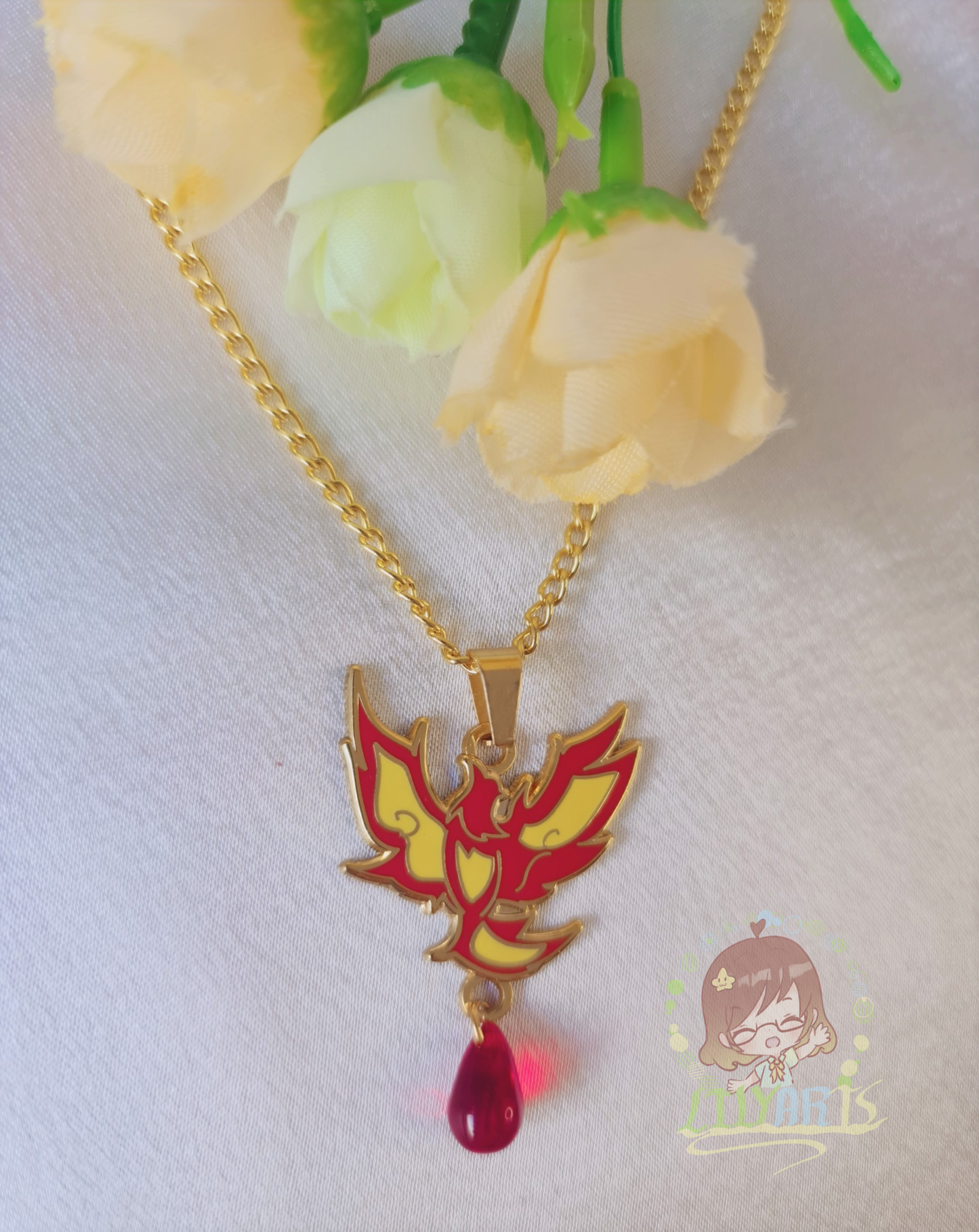 Genshin Impact Necklace Diluc Kaeya