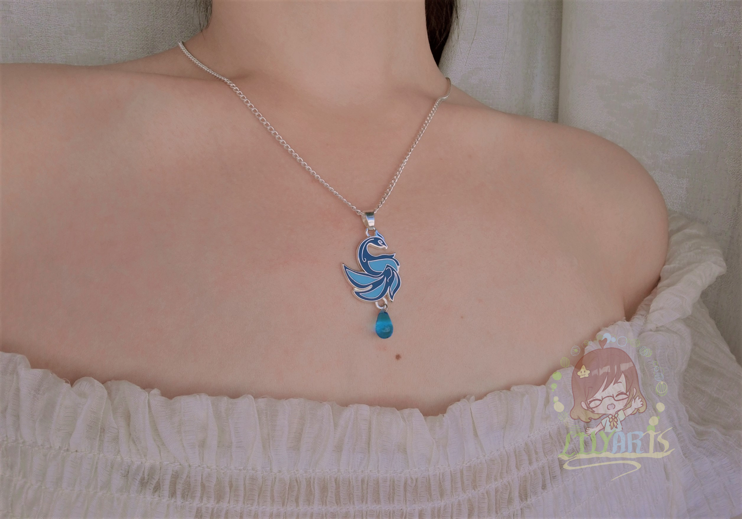 Genshin Impact Necklace Diluc Kaeya