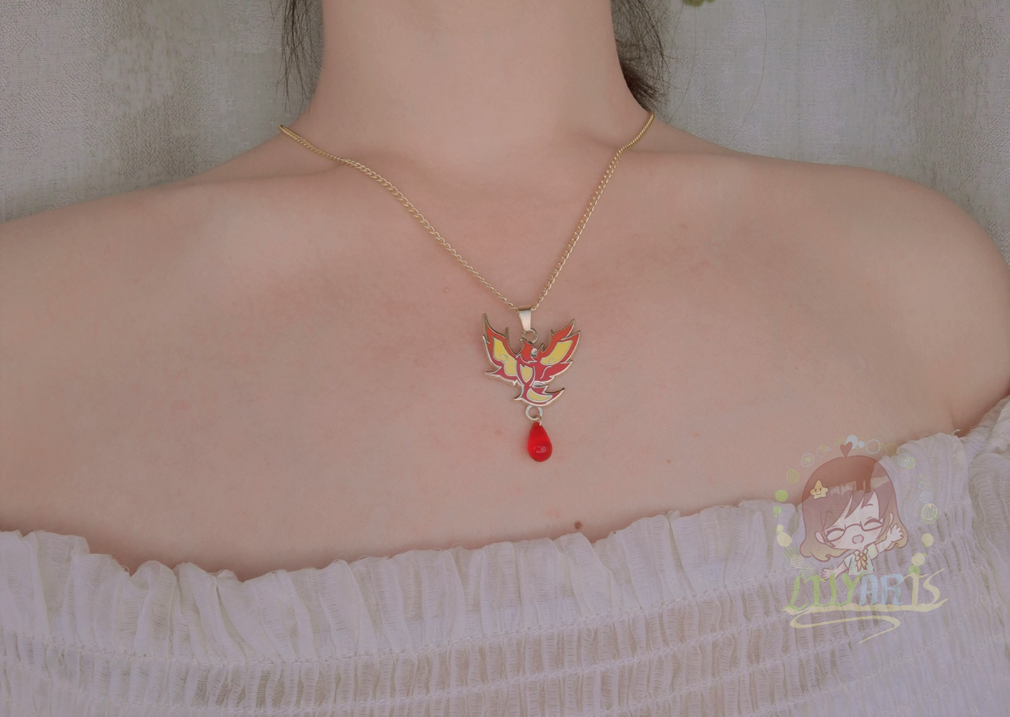 Genshin Impact Necklace Diluc Kaeya