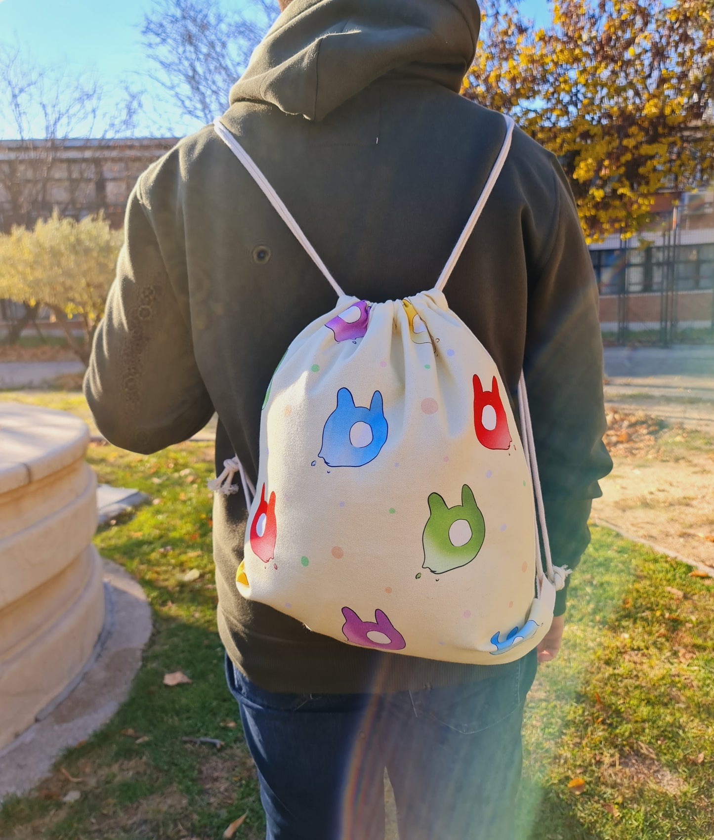 Genshin Impact Drawstring Bag