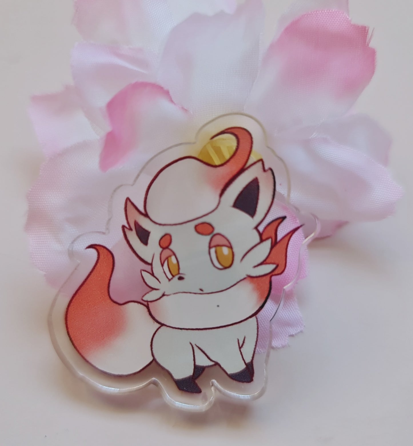 Pokemon Zorua Growlithe Pin