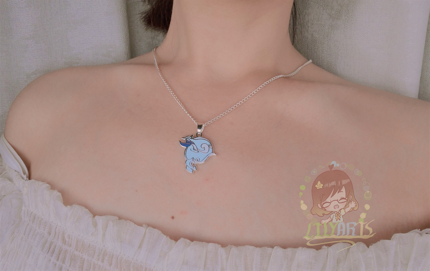 Genshin Impact Necklace Ganyu Yelan