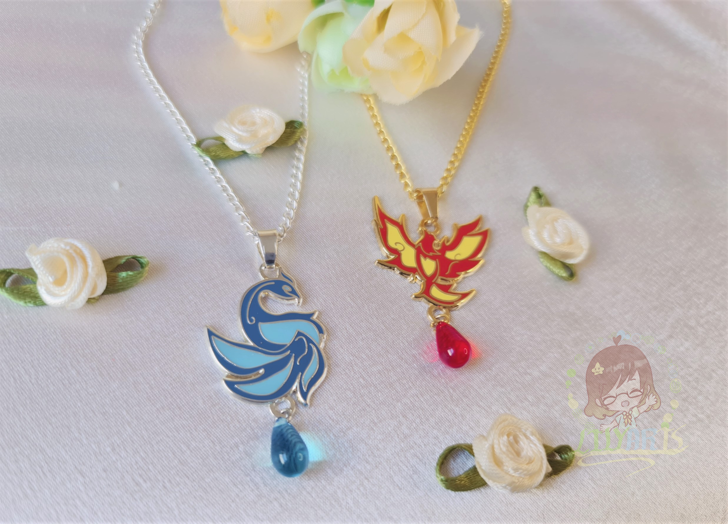 Genshin Impact Necklace Diluc Kaeya