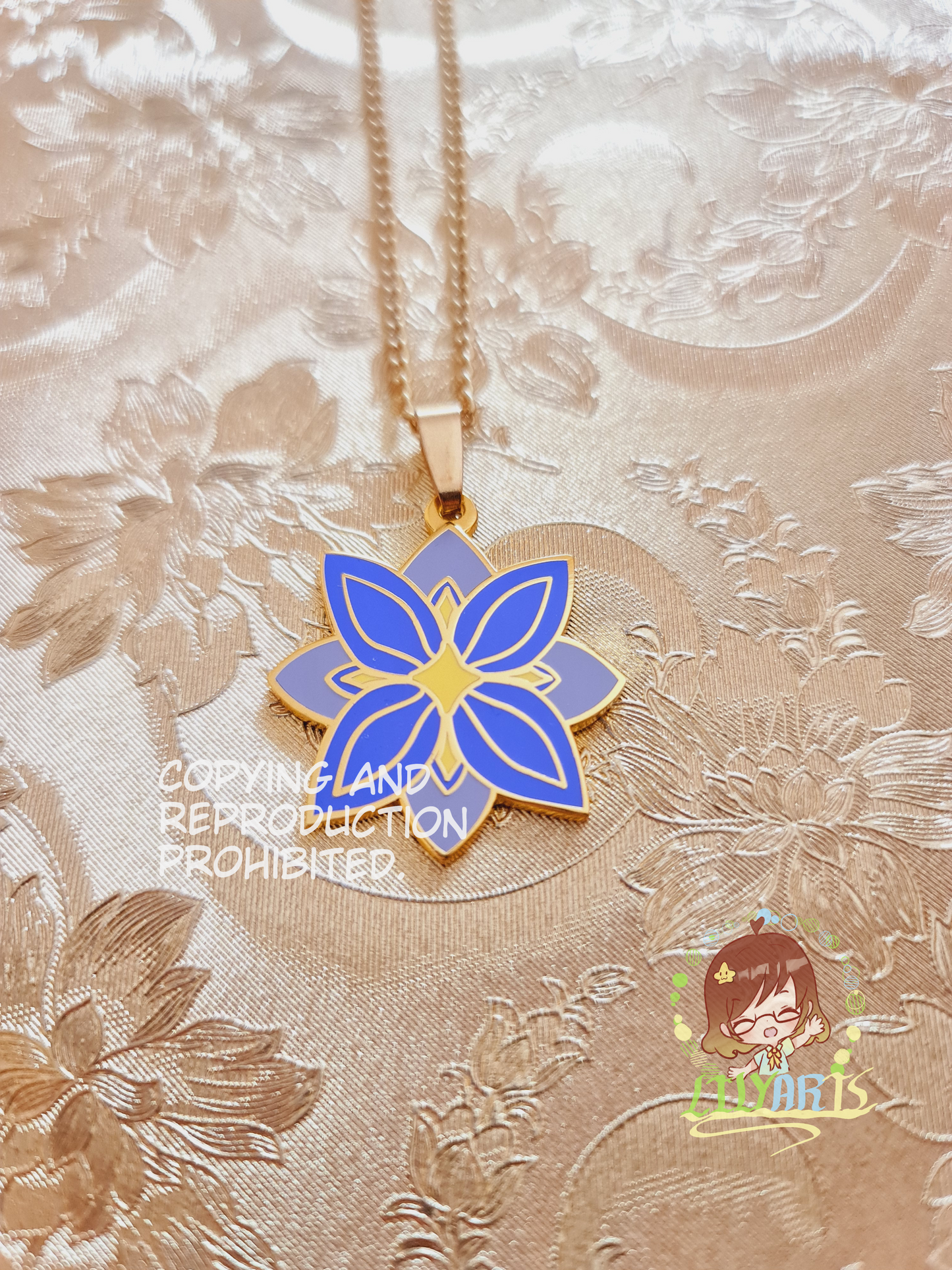 Genshin Impact necklace Albedo and Klee