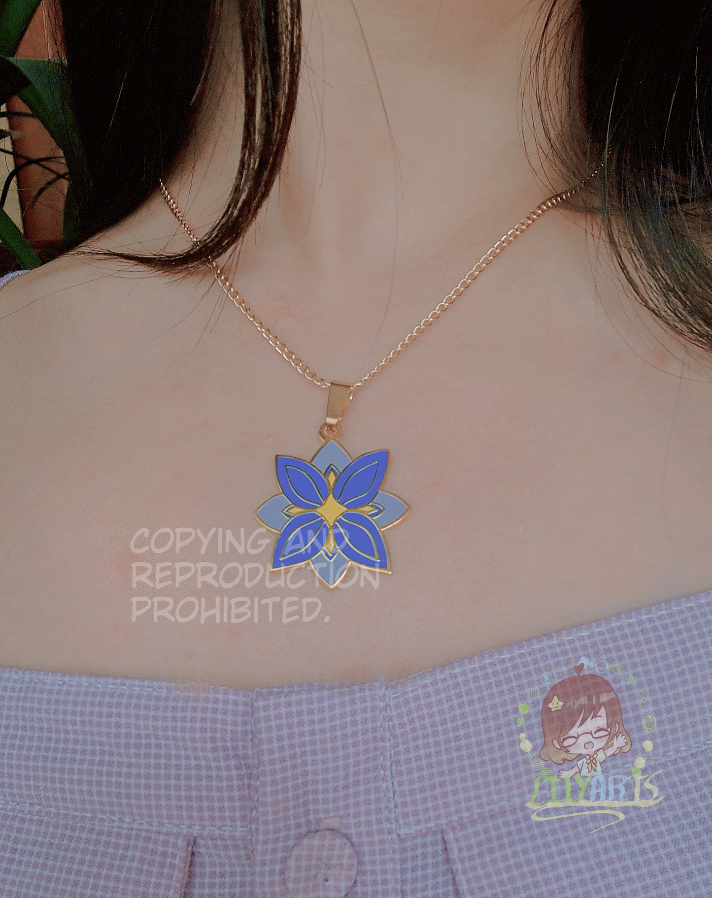 Genshin Impact necklace Albedo and Klee