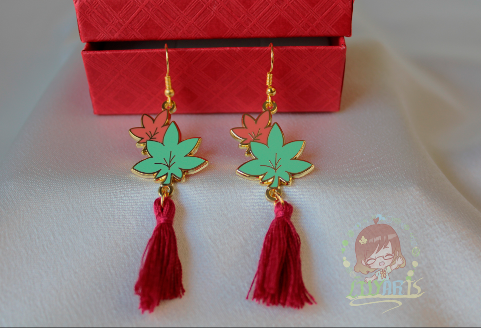 Kazuha Genshin Impact Earrings