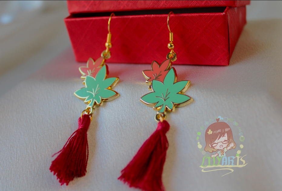Kazuha Genshin Impact Earrings
