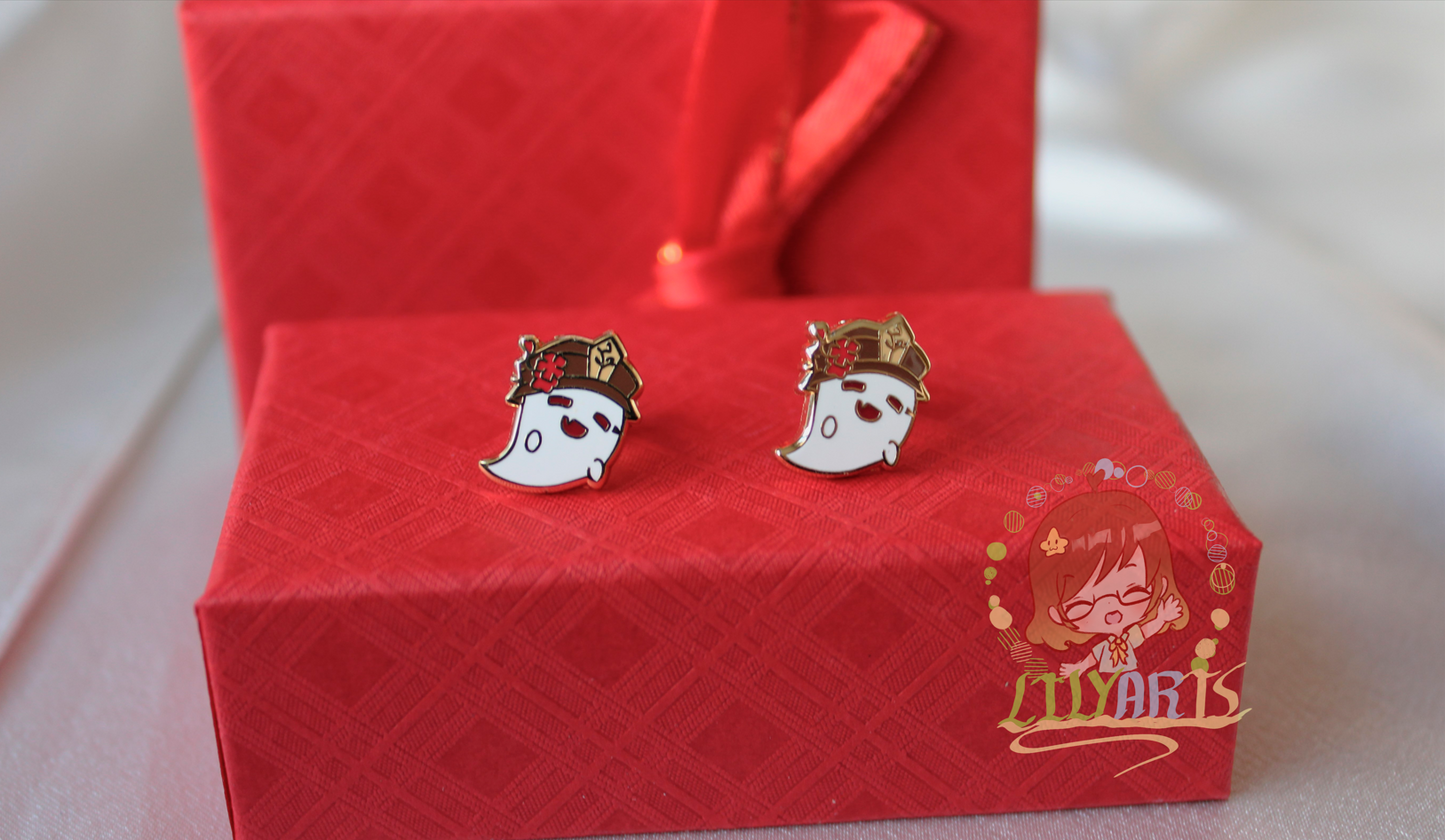 Hutao stud earring - Genshin Impact