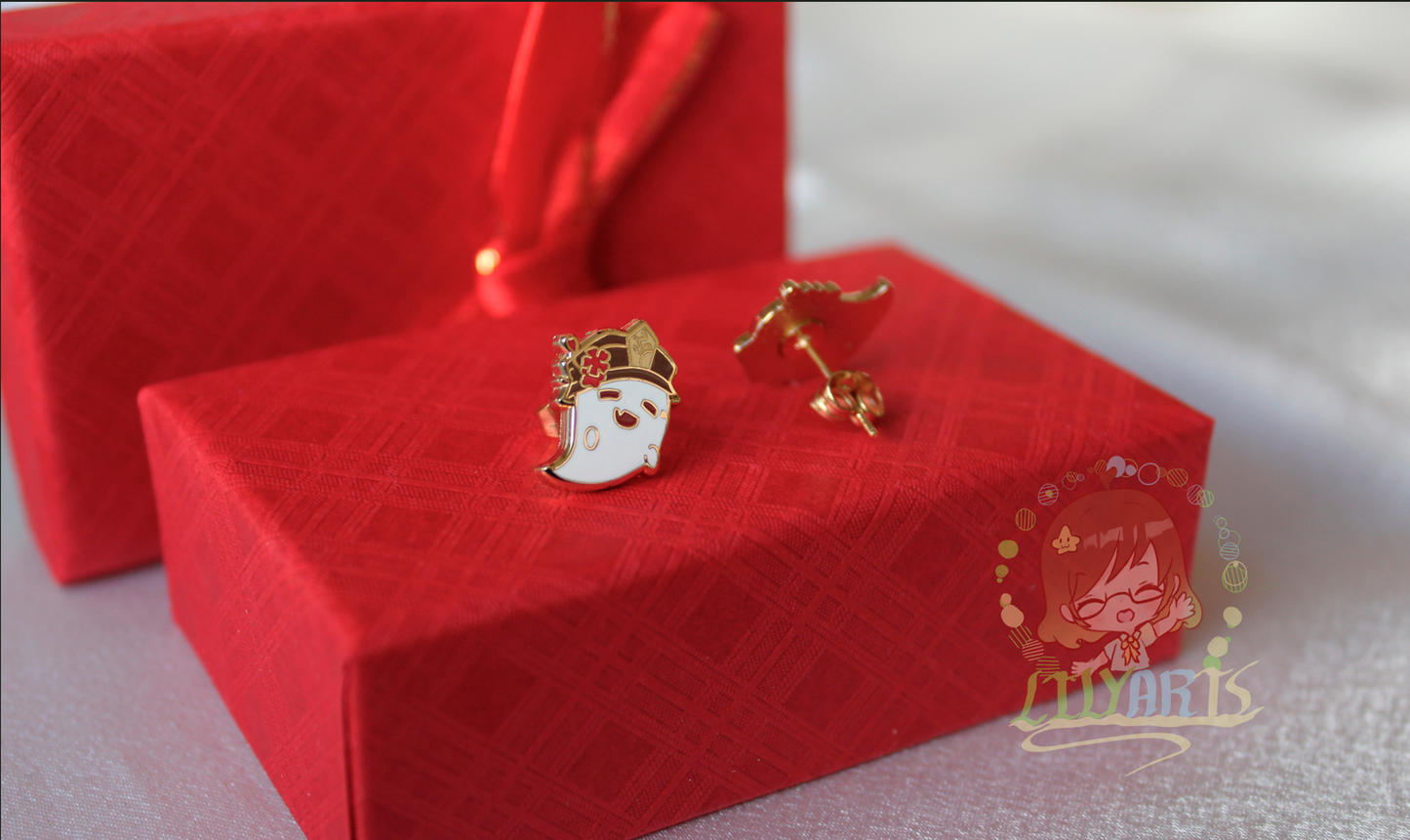 Hutao stud earring - Genshin Impact
