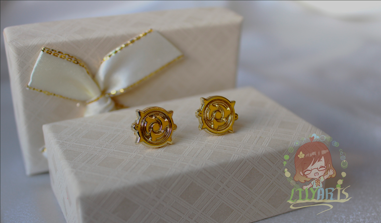 Scaramouche stud earring - Genshin Impact
