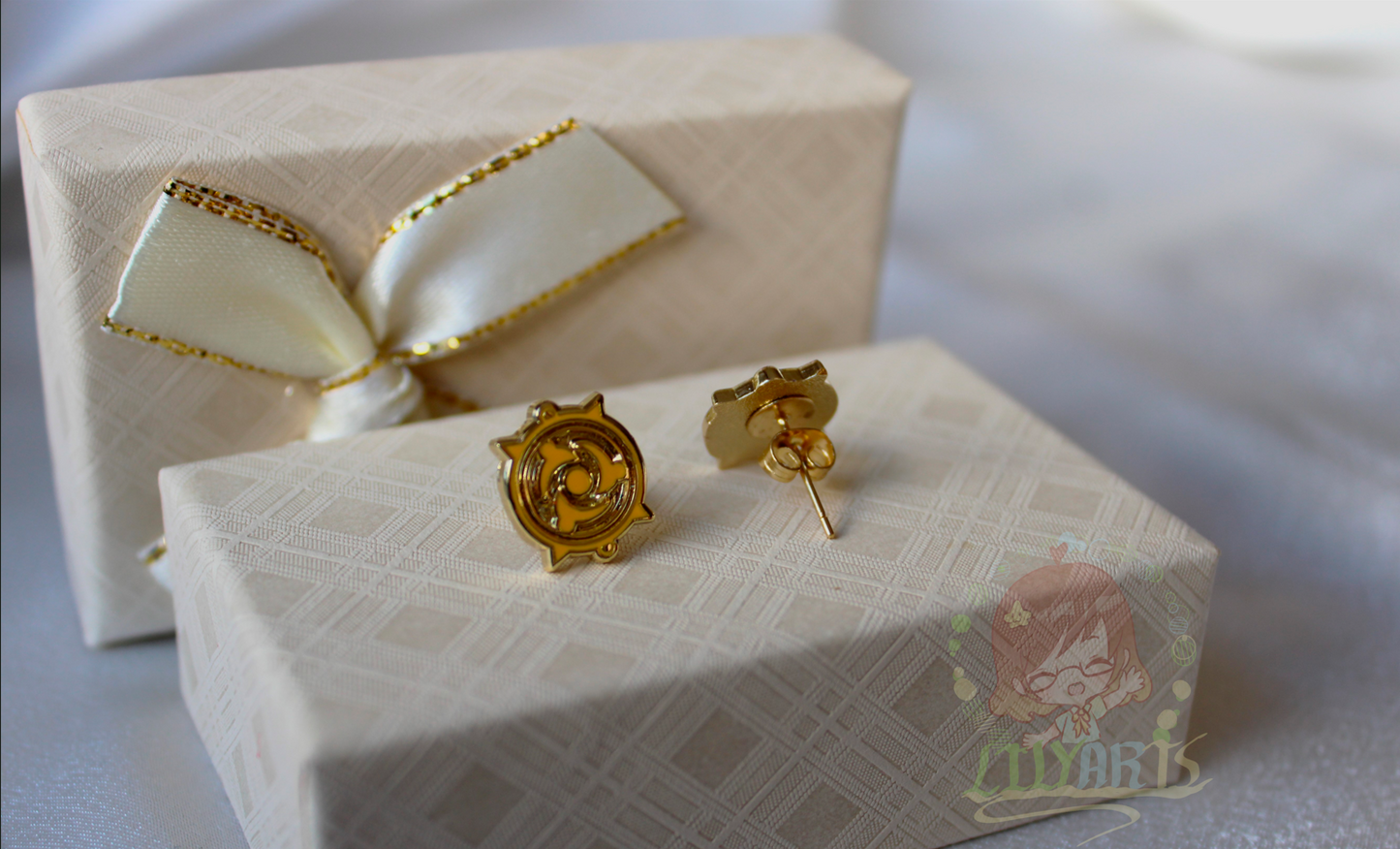 Scaramouche stud earring - Genshin Impact