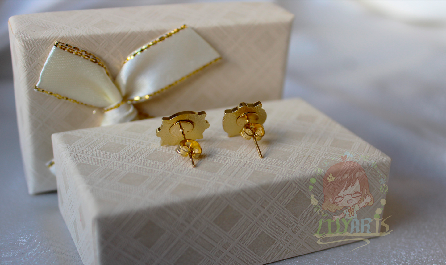 Scaramouche stud earring - Genshin Impact