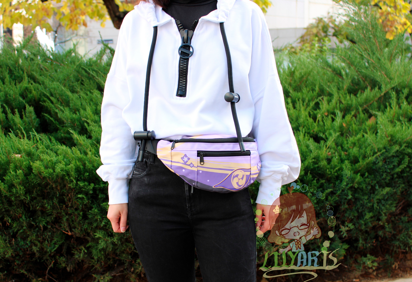 Ei Raiden Shogun Fanny pack /belt bag - Genshin Impact