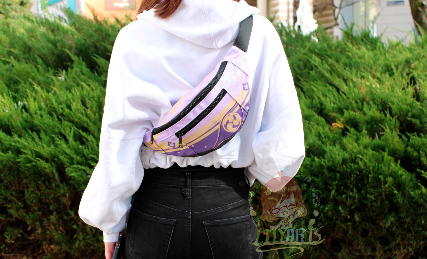 Ei Raiden Shogun Fanny pack /belt bag - Genshin Impact