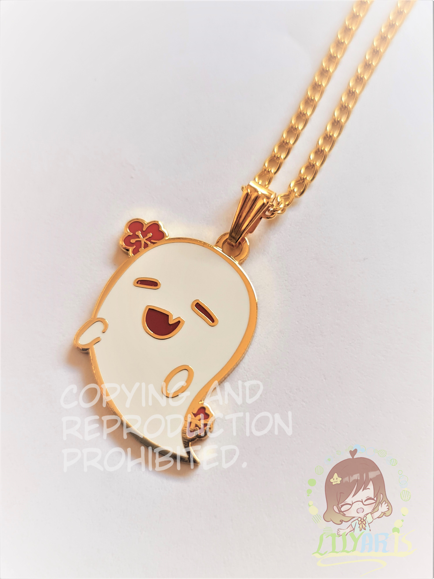 Genshin Impact Necklace Xiao and Hutao