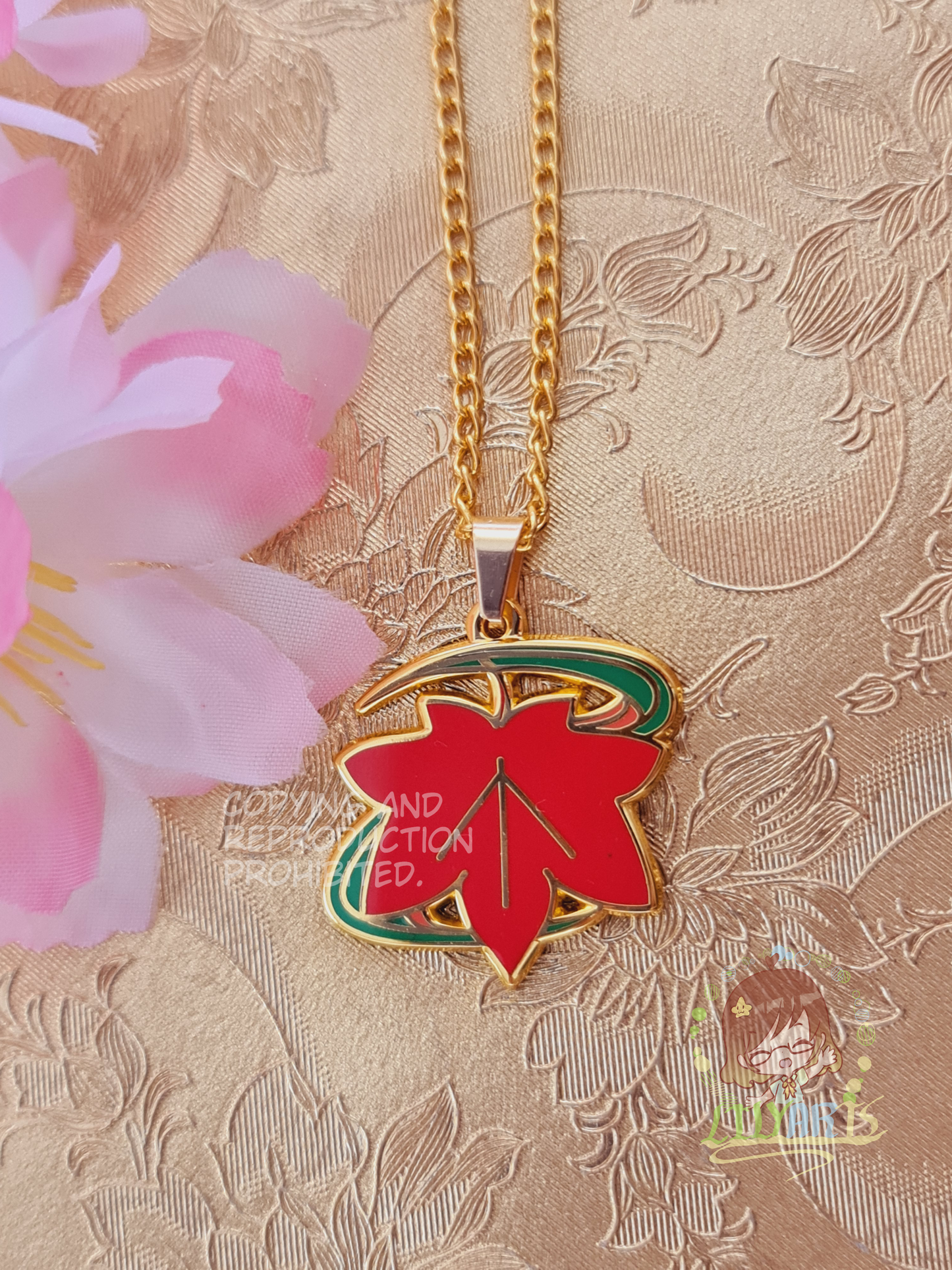 Genshin Impact Necklace Venti and Kazuha