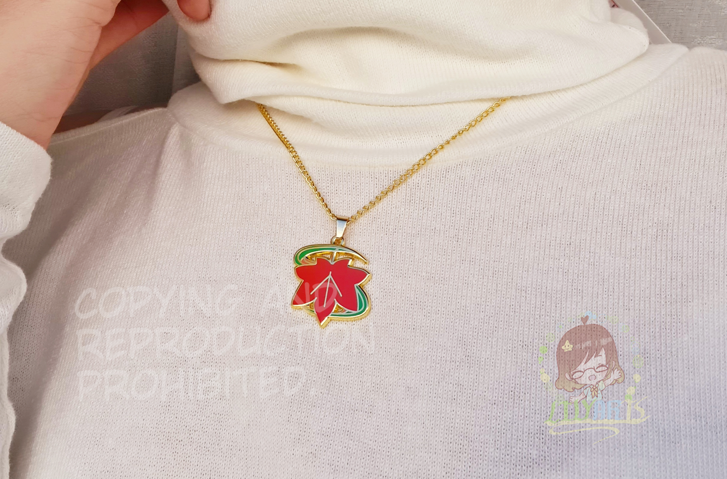 Genshin Impact Necklace Venti and Kazuha