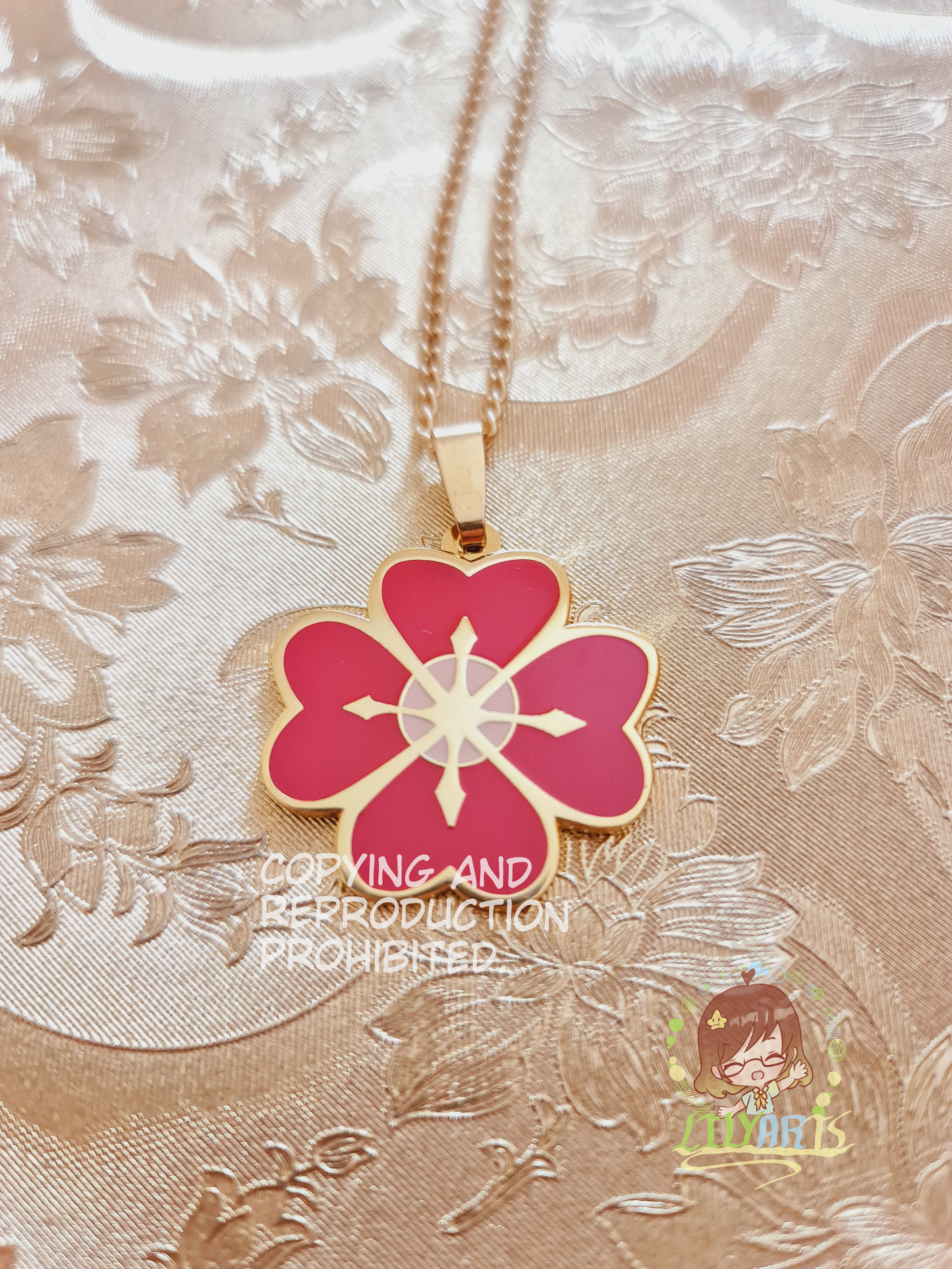 Genshin Impact necklace Albedo and Klee