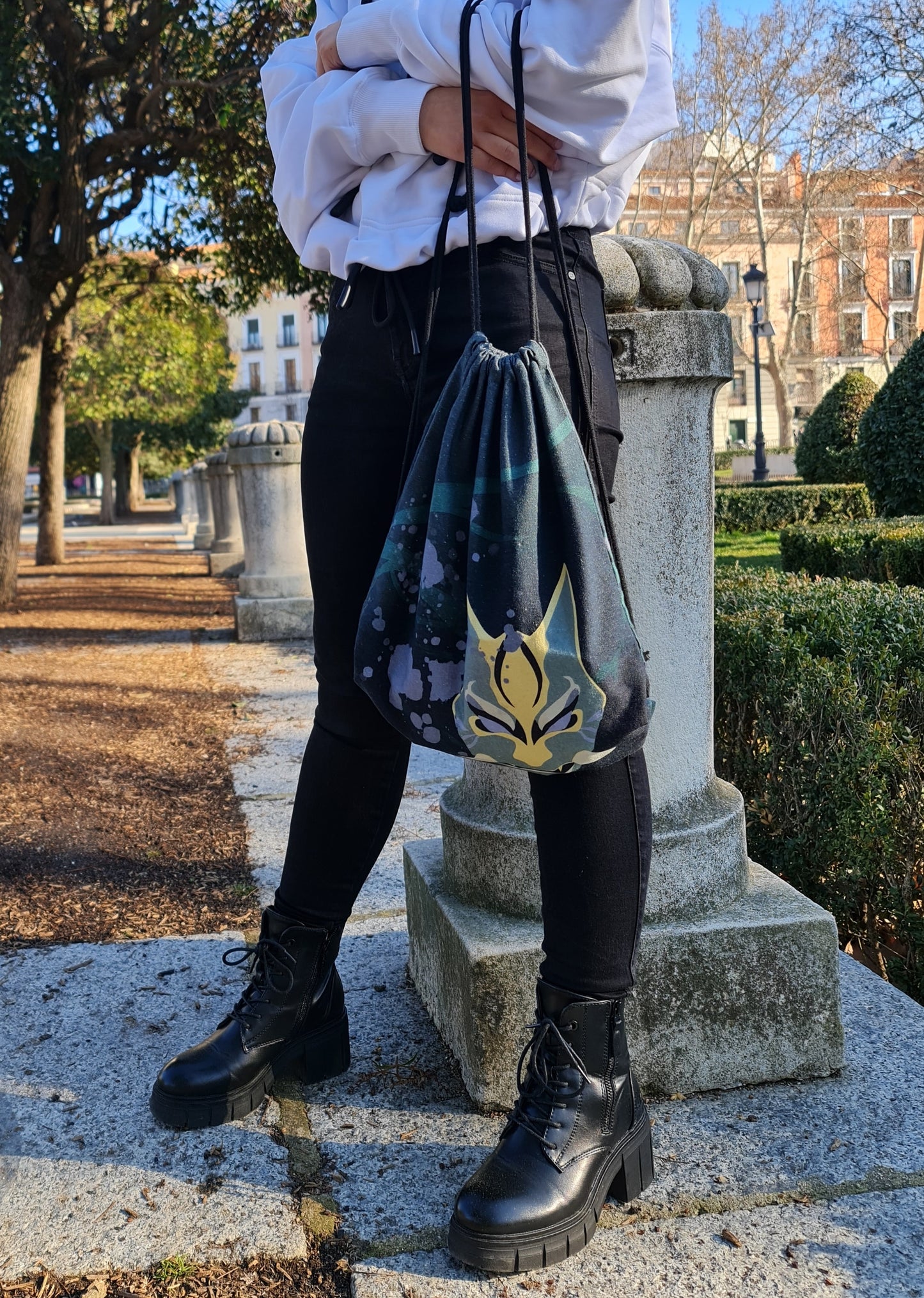 Genshin Impact Drawstring Bag