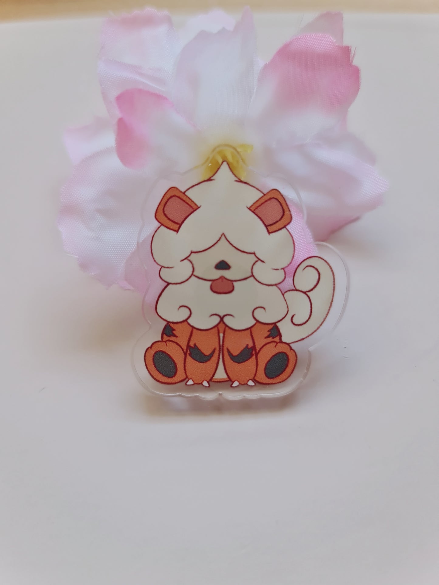 Pokemon Zorua Growlithe Pin