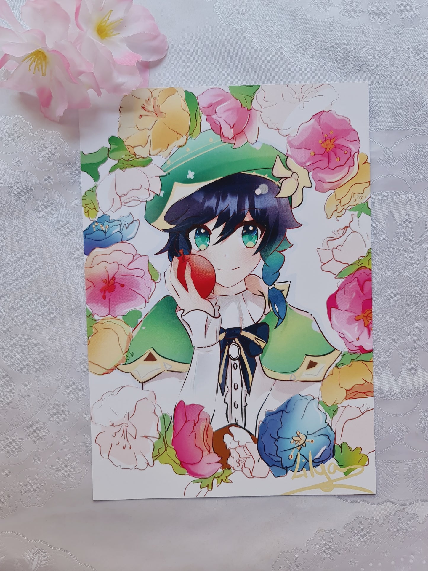 A5 Venti Print - Genshin Impact