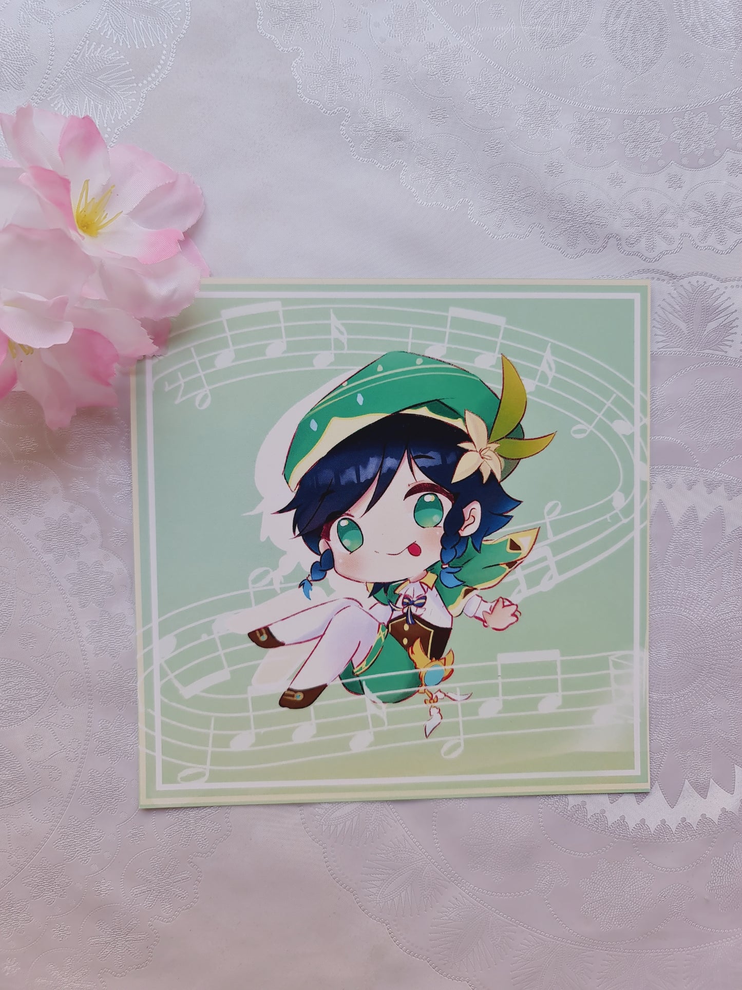 Venti - Squared Print Genshin Impact
