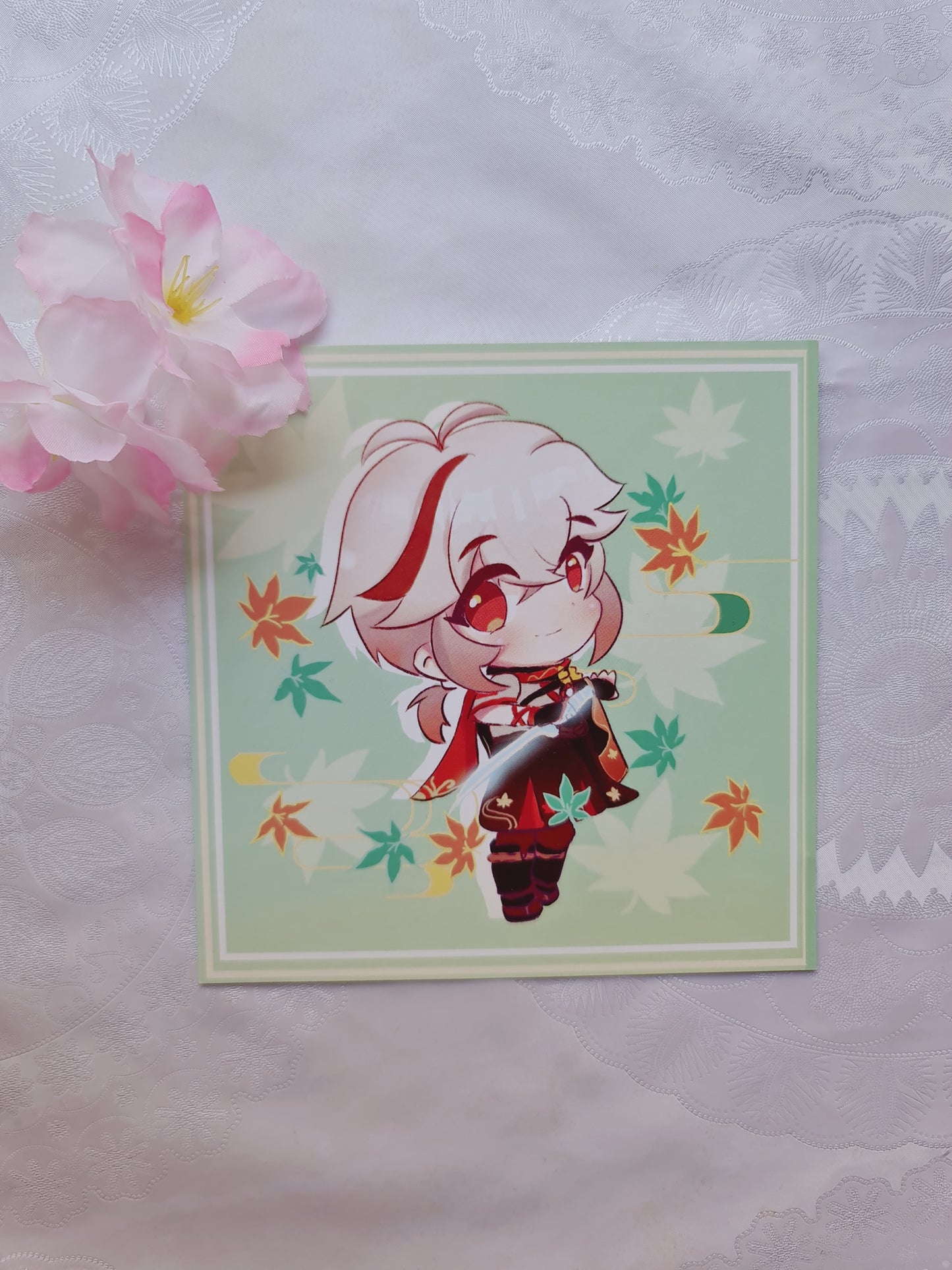 Kazuha - Squared Print Genshin Impact