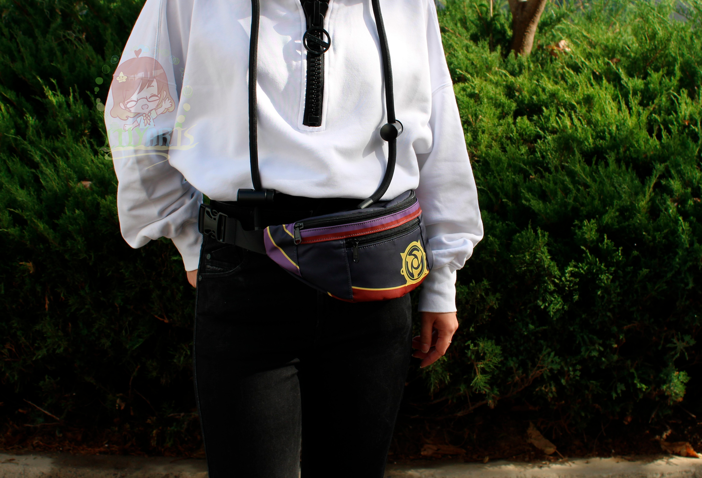 Scaramouche Fanny pack/ Belt Bag - Genshin Impact