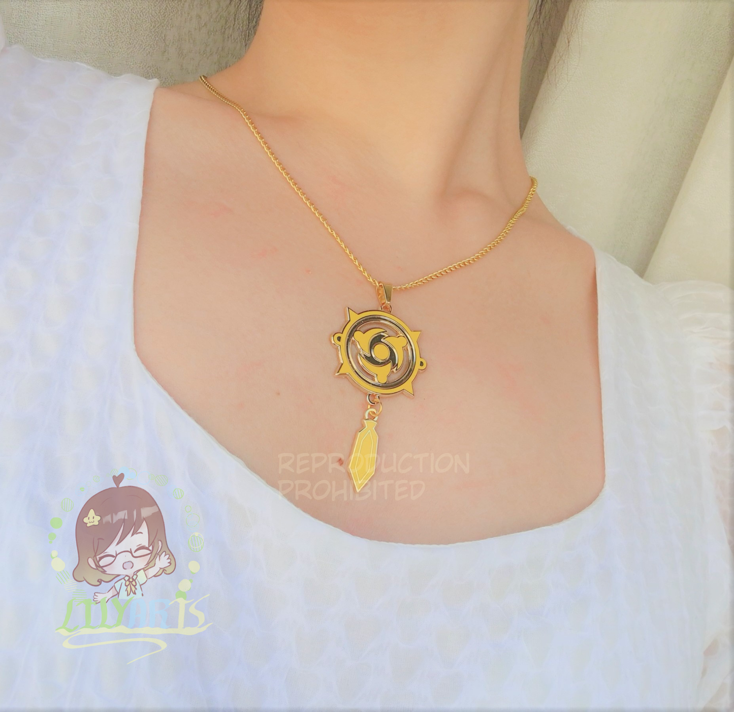 Genshin Impact Scaramouche necklace