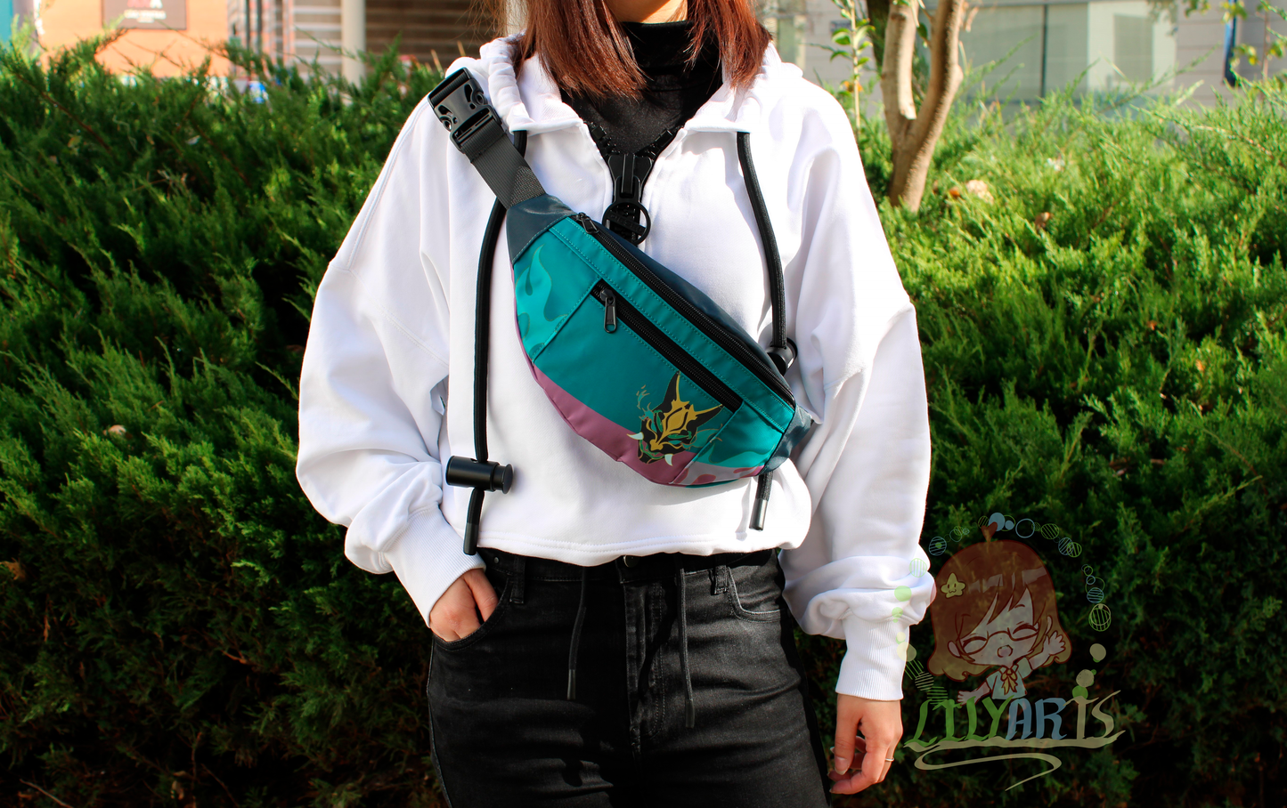 Xiao Fanny pack / belt bag - Genshin Impact