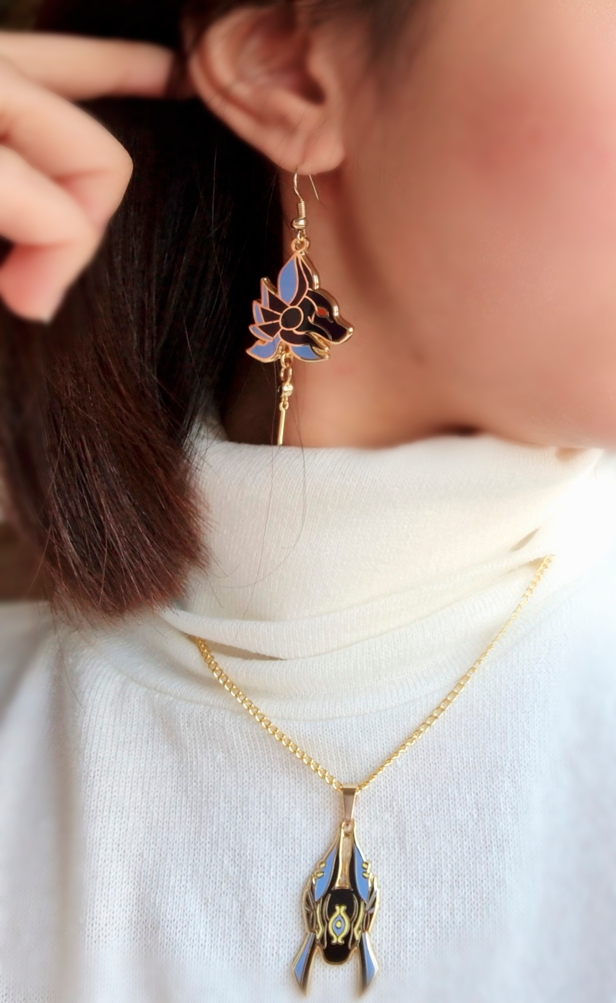 Cyno Earrings Genshin Impact