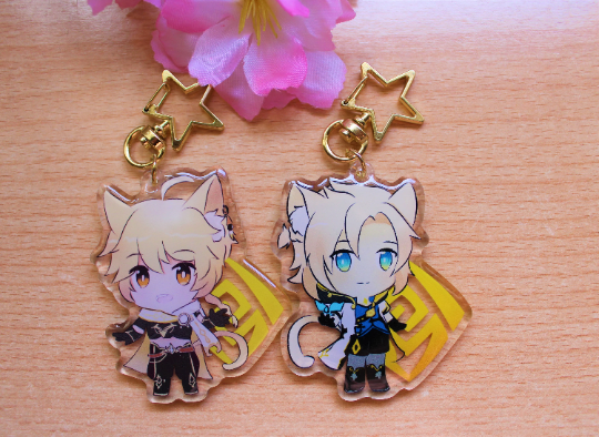 Genshin Impact Neko Charms