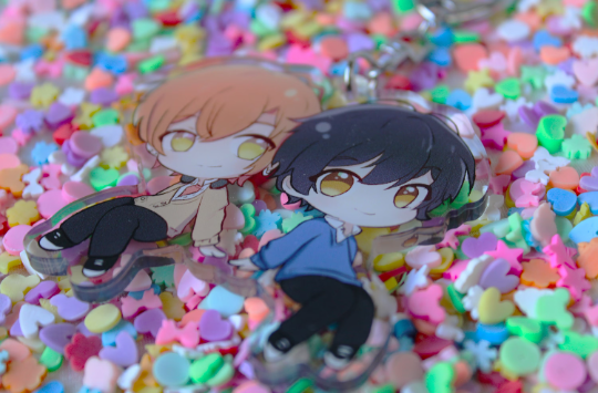 Sasaki to Miyano Keychain Charm