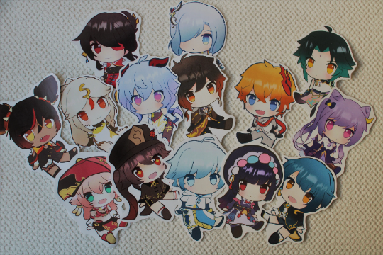 Genshin Impact Sticker Pack Liyue